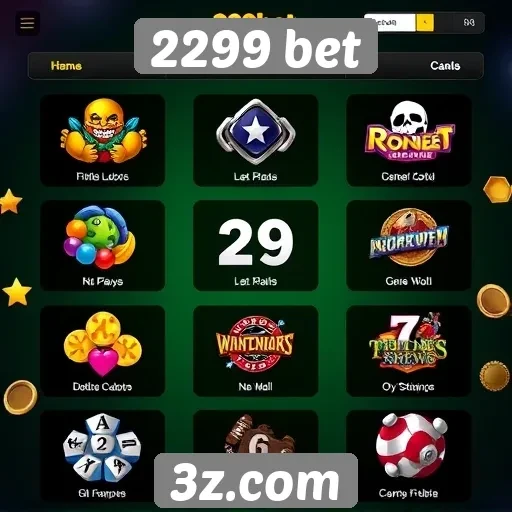 Análise das opções de jogos no 2299 bet