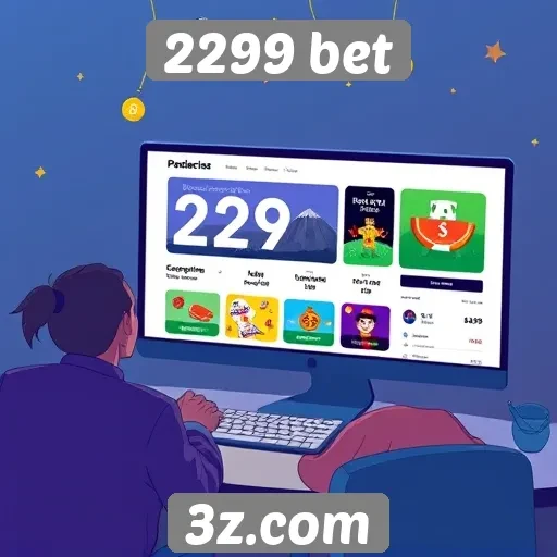 Navegação e usabilidade do site 2299 bet